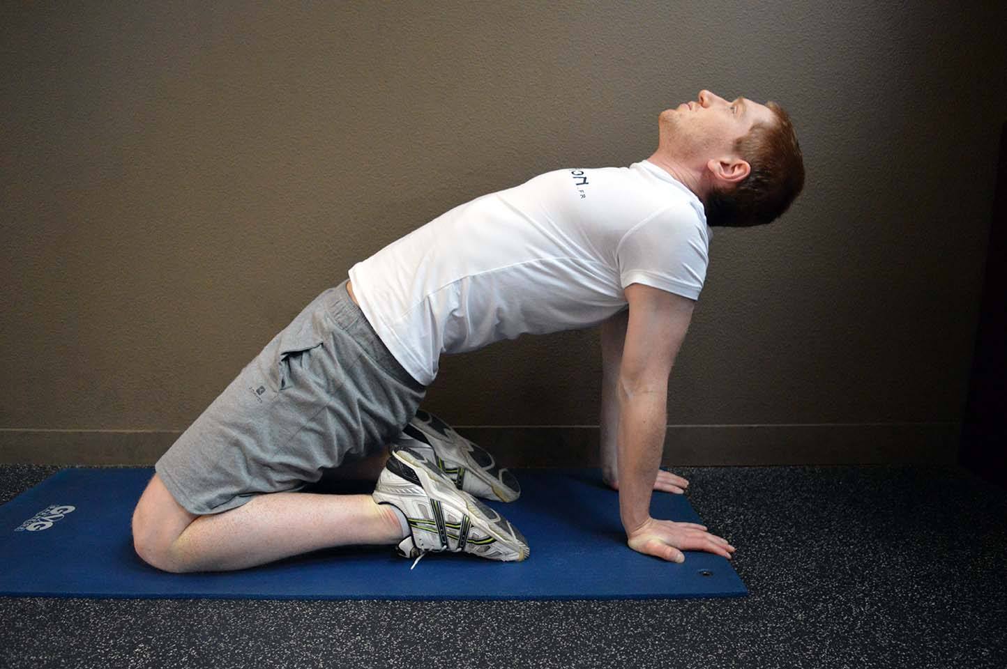 Étirement quadriceps - Position 2