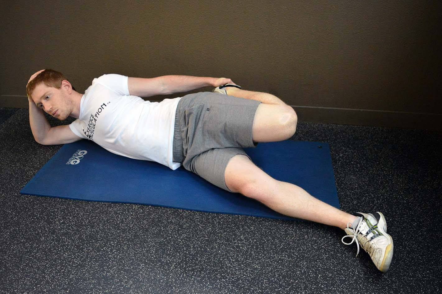 Étirement quadriceps - Position 3