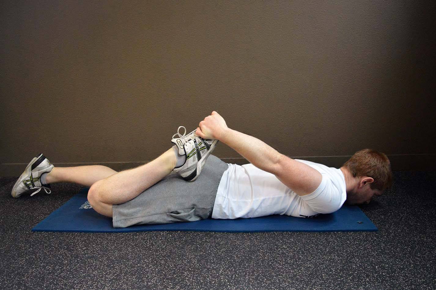 Étirements quadriceps - Position 4