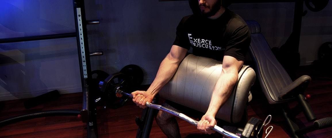 Curl Larry Scott Preacher curl Fitness Heroes