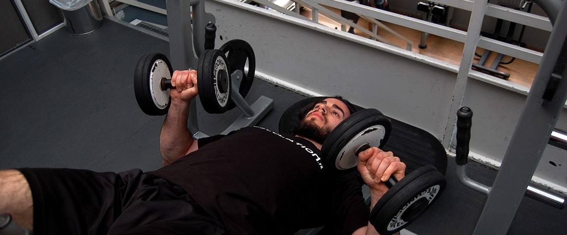 Développé décliné avec haltères - Decline dumbbell press