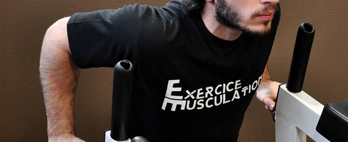 Dips triceps - Extensions aux barres parallèles