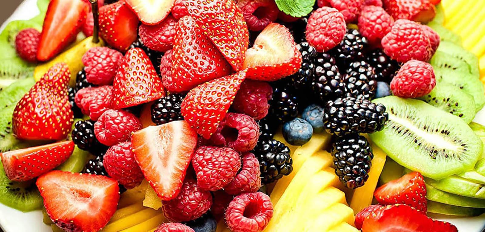 Vitamines - Assiette de fruits
