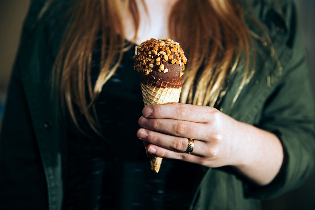 Une glace, car il faut savoir prendre du plaisir et céder à certaines envies